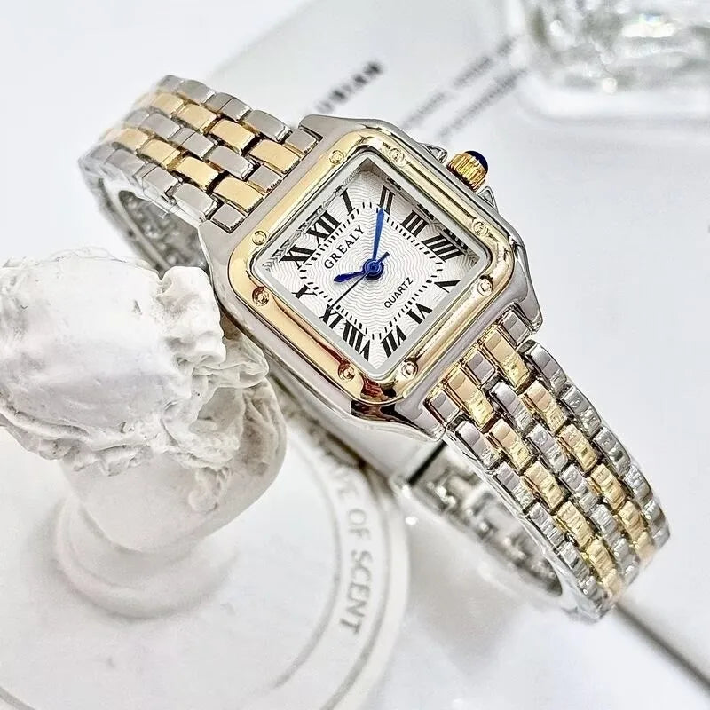 New Fashion Square Women Watches Ladies Quartz Watch Female Wristwatch Casual Lady Clock Women Watch Relogio Feminino Watches