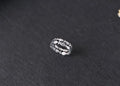 925 Sterling Silver Bilayer Fish Adjustable Rings For Women Engagement Wedding Luxury Quality Aesthetic Jewelry Jewellery