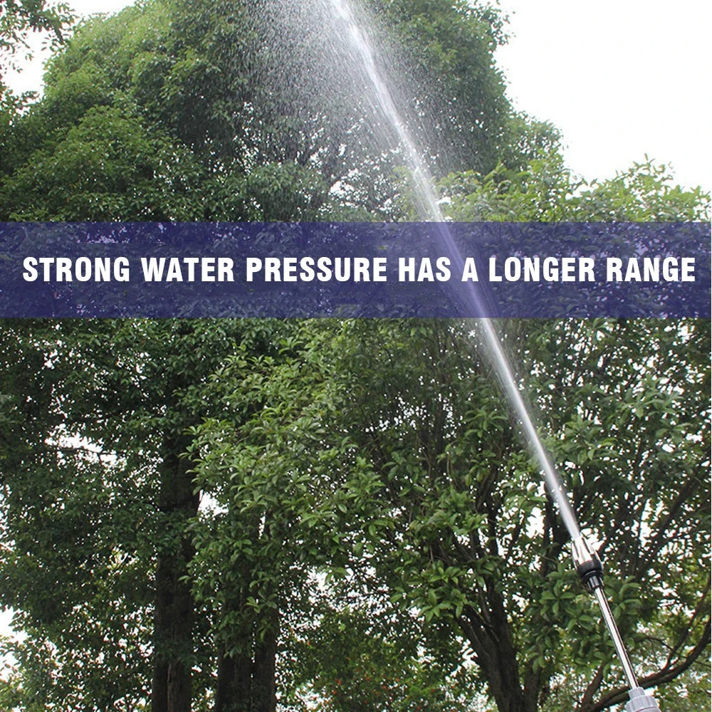 High-Pressure Water Gun with Foam Bottle – Garden & Window Cleaning Sprayer