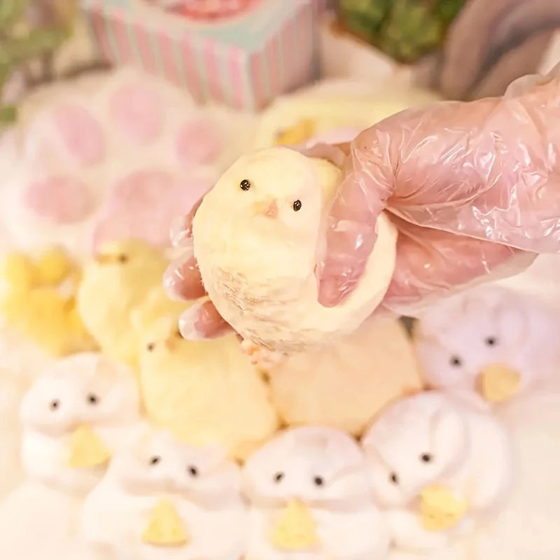 Yellow Chick Squishy Stress Relief Fidget Toy for Kids and Adults - Image 4