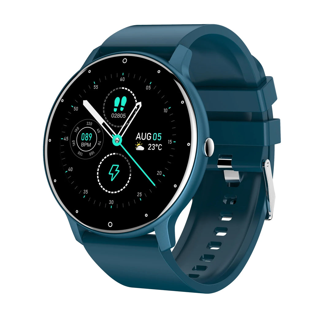 Men's Smart Watch – Full Touch Screen Fitness Tracker, Waterproof