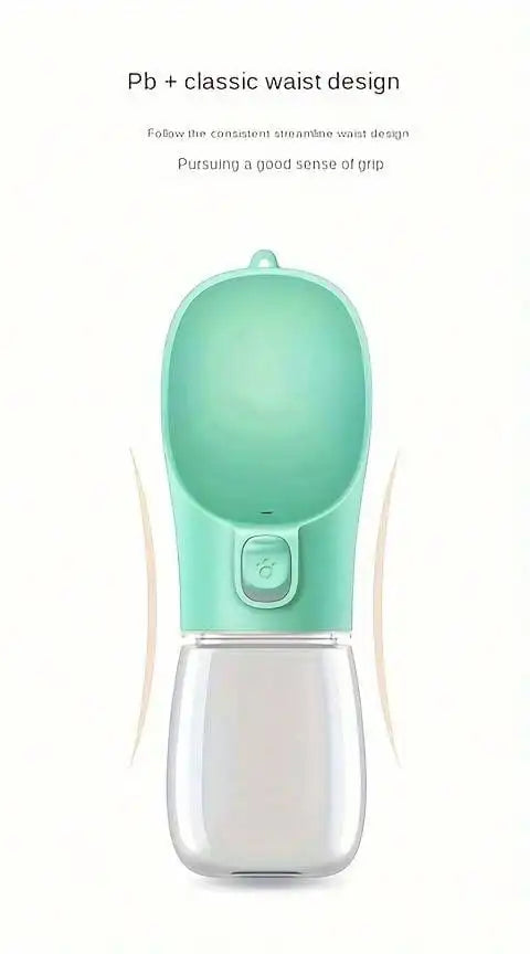 Portable Dog Water Bottle – Travel Dispenser, Leak-Proof for Walking & Hiking