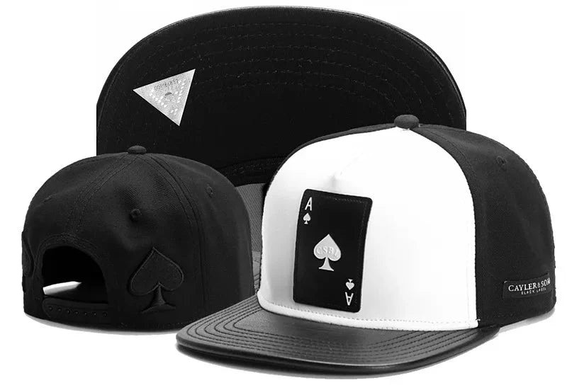 Skull Hand Snapback Hat – Flat Bill Adjustable Baseball Cap