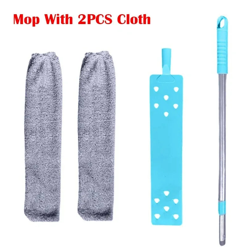 Telescopic Duster Brush for Household Cleaning Long Handle Mop Gap Dust Cleaner Bedside Sofa Brush Tool kitchen accessories