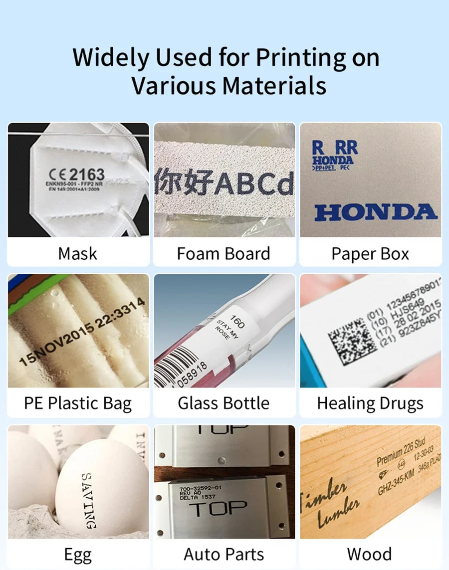 Handheld Thermal Inkjet Printer – Date, Logo & Expiry Date Printer