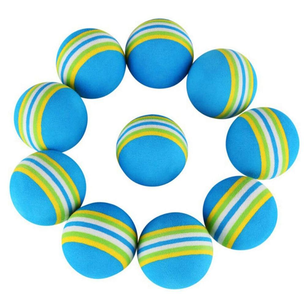 10pcs Interactive Soft Foam Cat Toy Balls for Indoor Chase