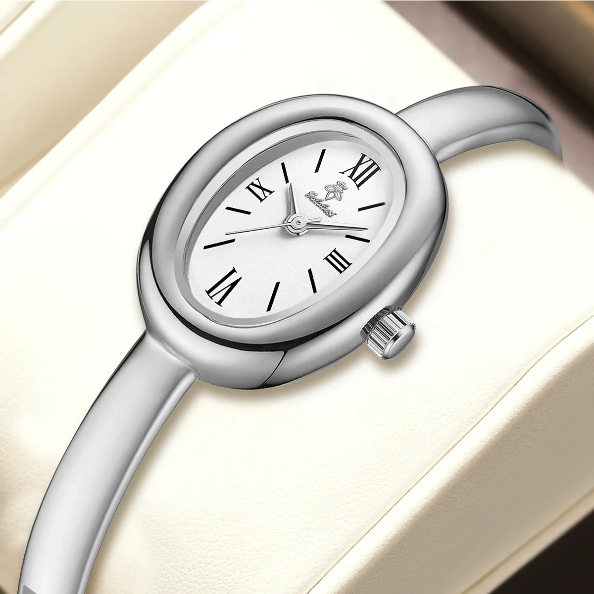 YaLaLuSi Brand Luxury Quartz Water-Resistant Wristwatch with Minimalist Design, Comes with Gift Box—Perfect Gift for Women Reloj