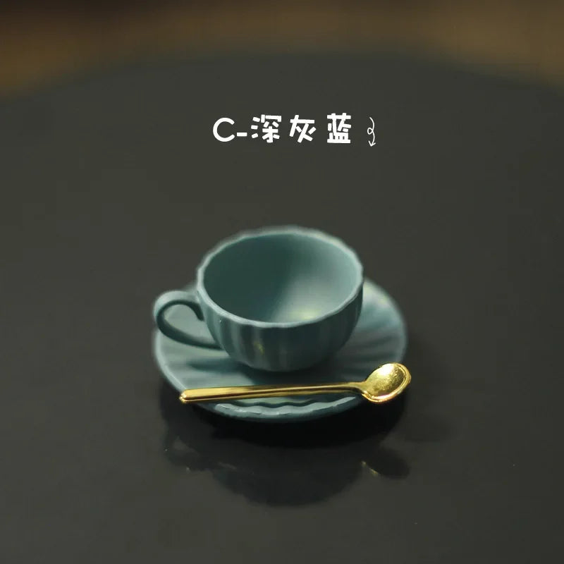 2025 Bread Baking Cake Series Creative Fashion Toy Cat Action Figures Car Interior Desktop Miniatures Resin Ornament Accessories