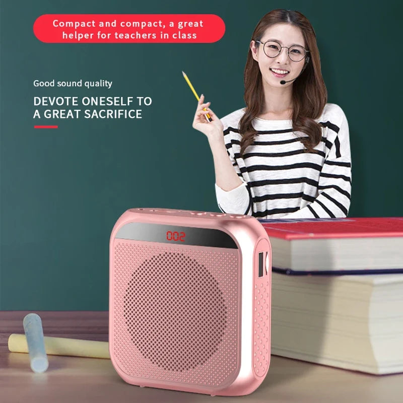 Portable Microphone Amplifier Speaker – For Teachers & Classroom