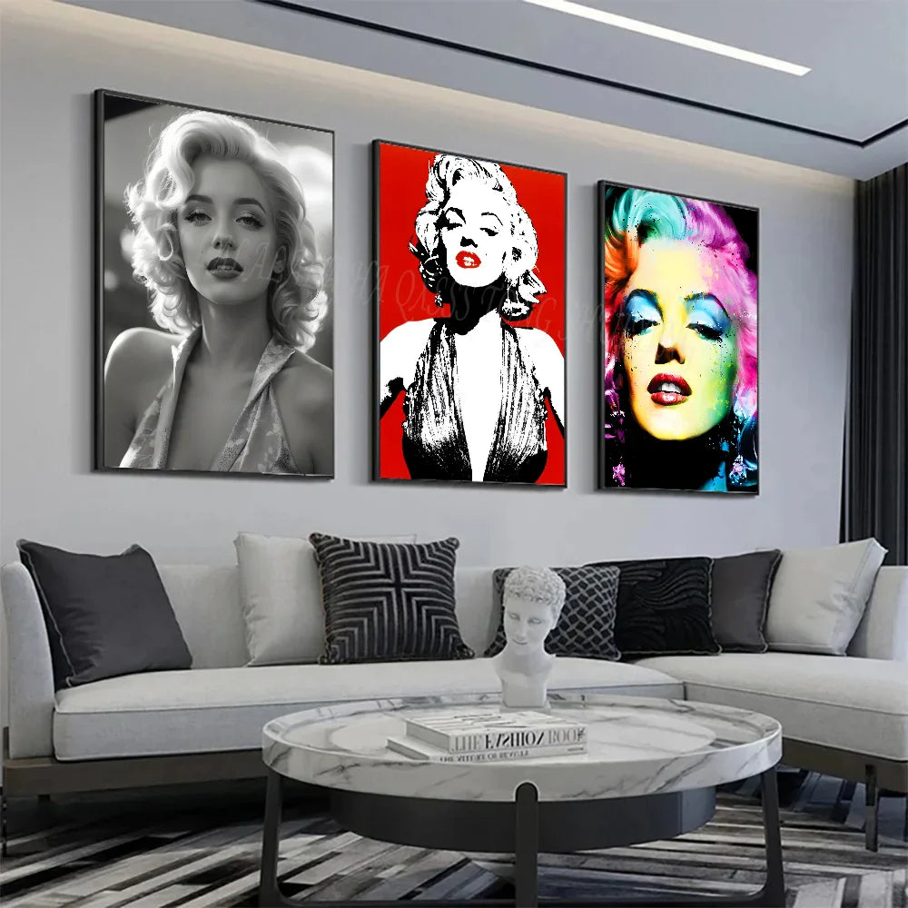 M-Marilyn Monroe  Poster HD Posters Home Room Bar Cafe Decor Art Wall Painting Picture