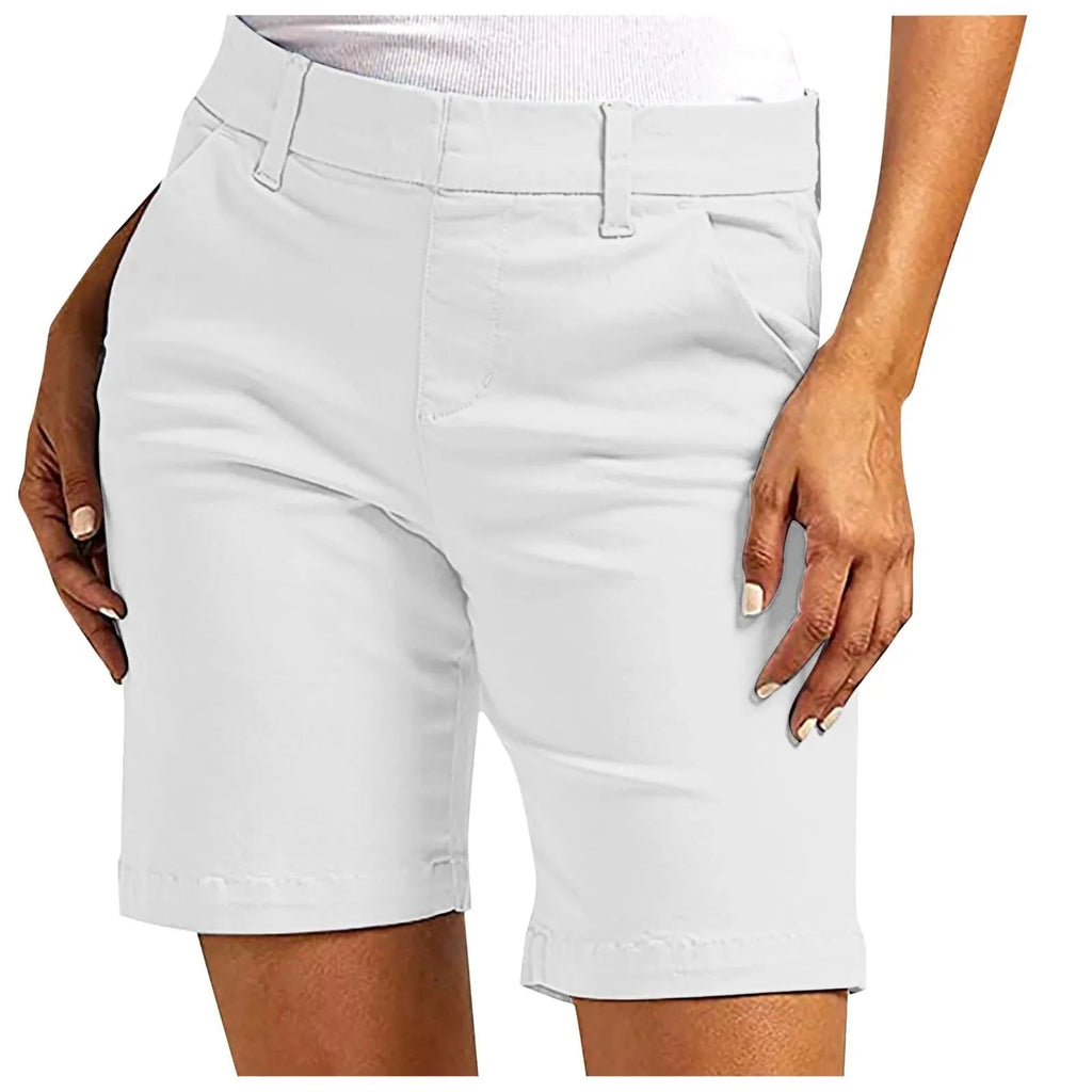 Women's Summer Stretch Hiking Shorts with 5-Inch Inseam - Image 6