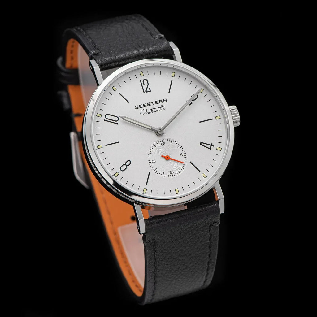 Men's Ultra-Thin Automatic Dress Watch – Stainless Steel Business Watch