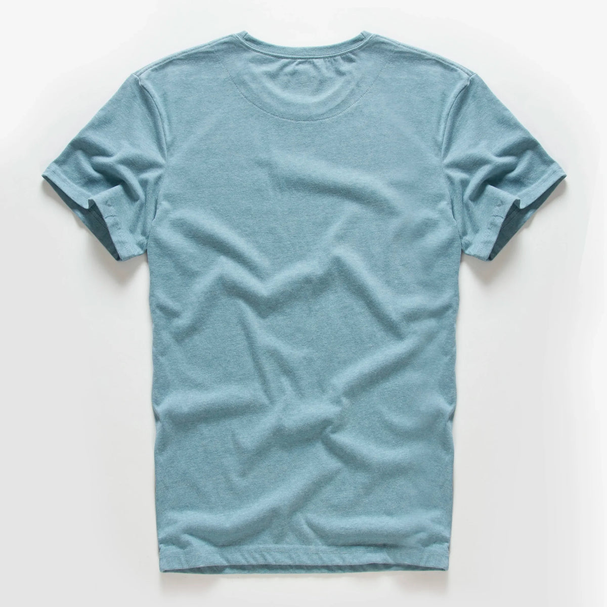Men's Cotton Basic T-Shirt, Casual Short Sleeve Streetwear Tee