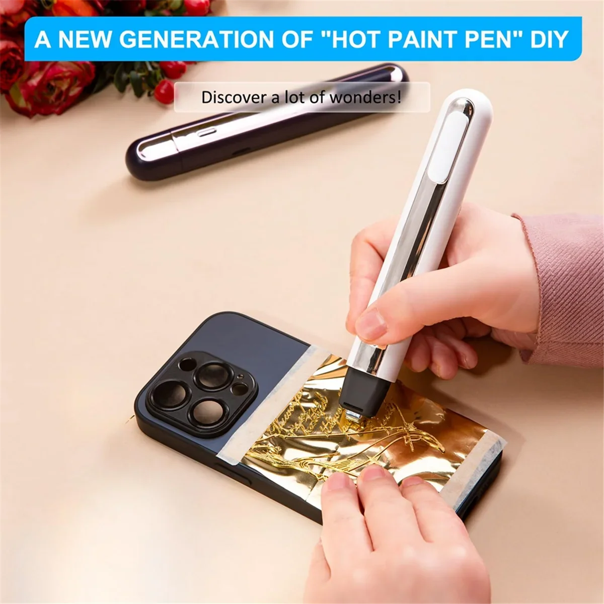 Mini Heat Press Machine – Compact Cordless Press for DIY Transfers