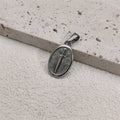 Fashion Punk 18K Gold PVD Plated Jewelry Sword Pendant Necklace Charms Necklace For Men Women Trendy Link Chain Jewelry