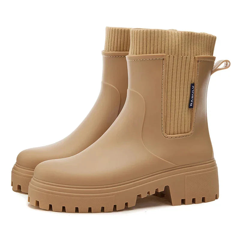 Women’s Waterproof Anti-Slip Rain Boots – Stay Dry Every Step