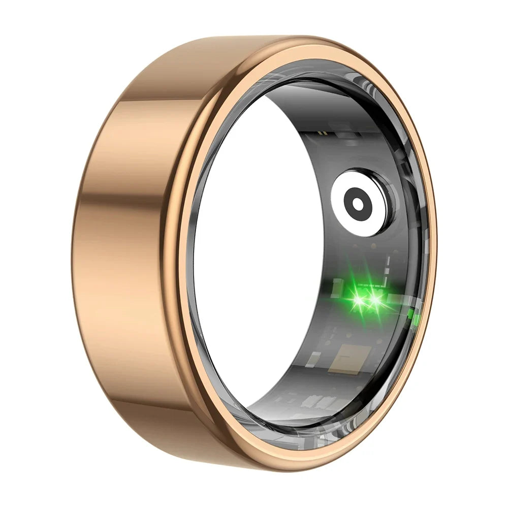 COLMI R02 Smart Ring Titanium Steel Health Tracker