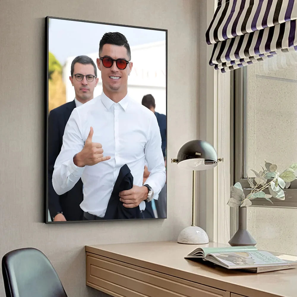 C-Cristiano Ronaldo Poster HD Posters Home Room Bar Cafe Decor Art Wall Painting Picture
