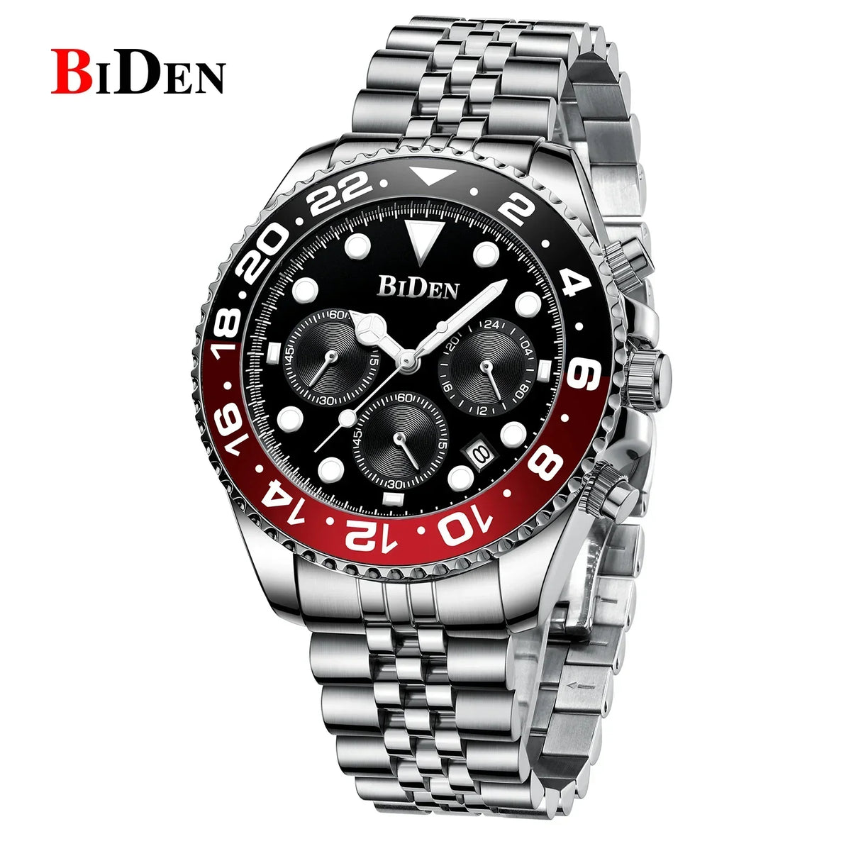 Men's Lightweight Round Quartz Watch – Luxury Dress Watch