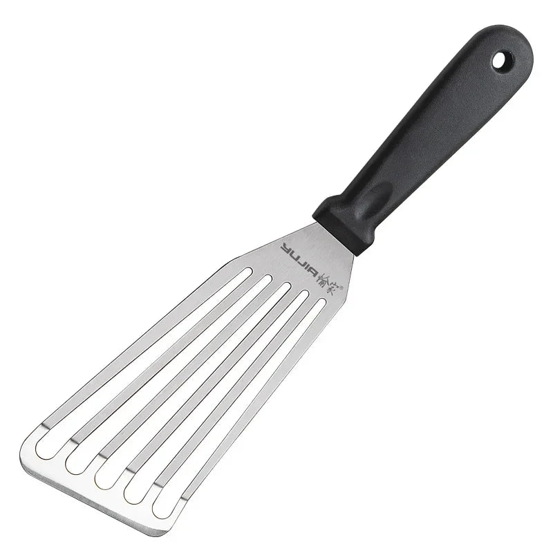 Stainless steel fish spatula kitchen frying spatula steak spatula teppanyaki tool eel spatula multipurpose spatula