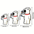 VIKAMA Cartoon Bear Carpet Irregular Carpet Full Body Mirror Carpet Rug For Bedroom Live Room Soft Bedside Rug Home Decoration