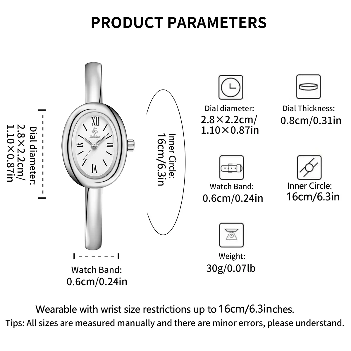 YaLaLuSi Brand Luxury Quartz Water-Resistant Wristwatch with Minimalist Design, Comes with Gift Box—Perfect Gift for Women Reloj