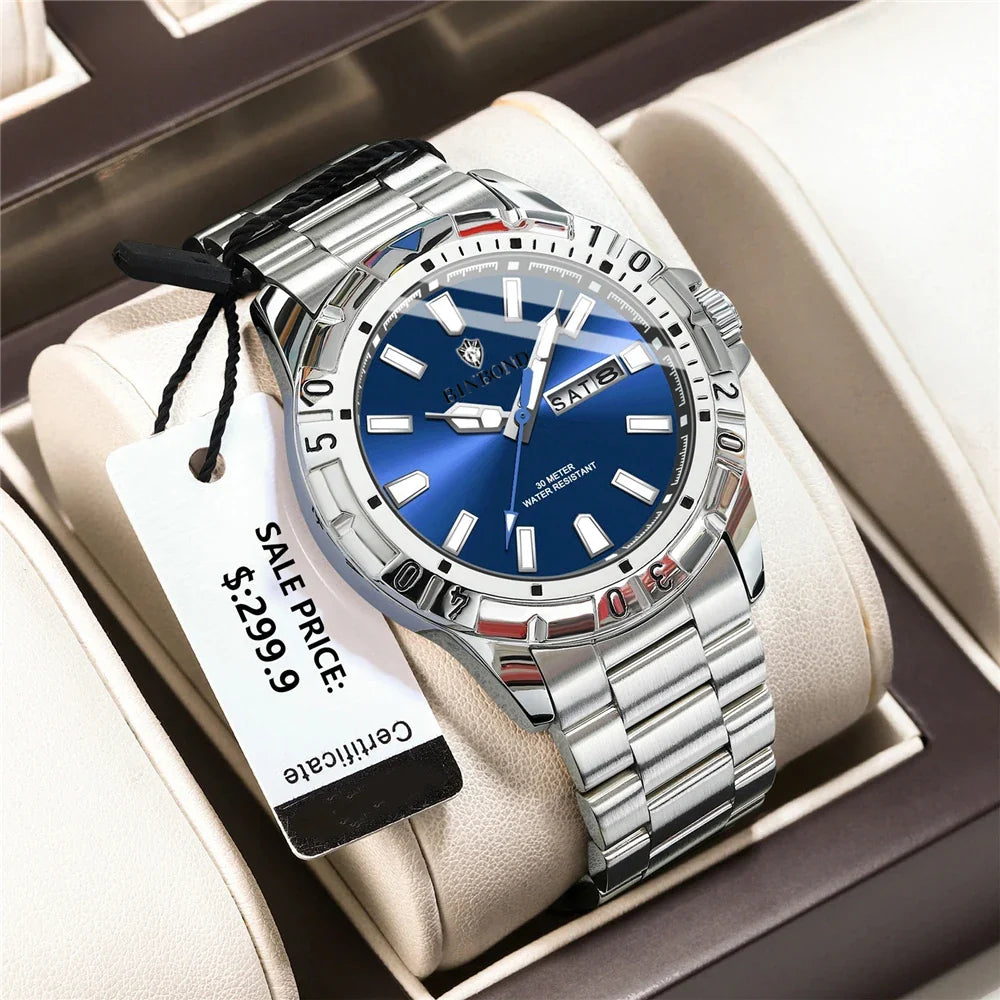 42mm New Mens Watches Designer Fashion Quartz Wristwatches Men Gifts For Man Watch Luxury Automatic Gold Clcok Digital Reloj