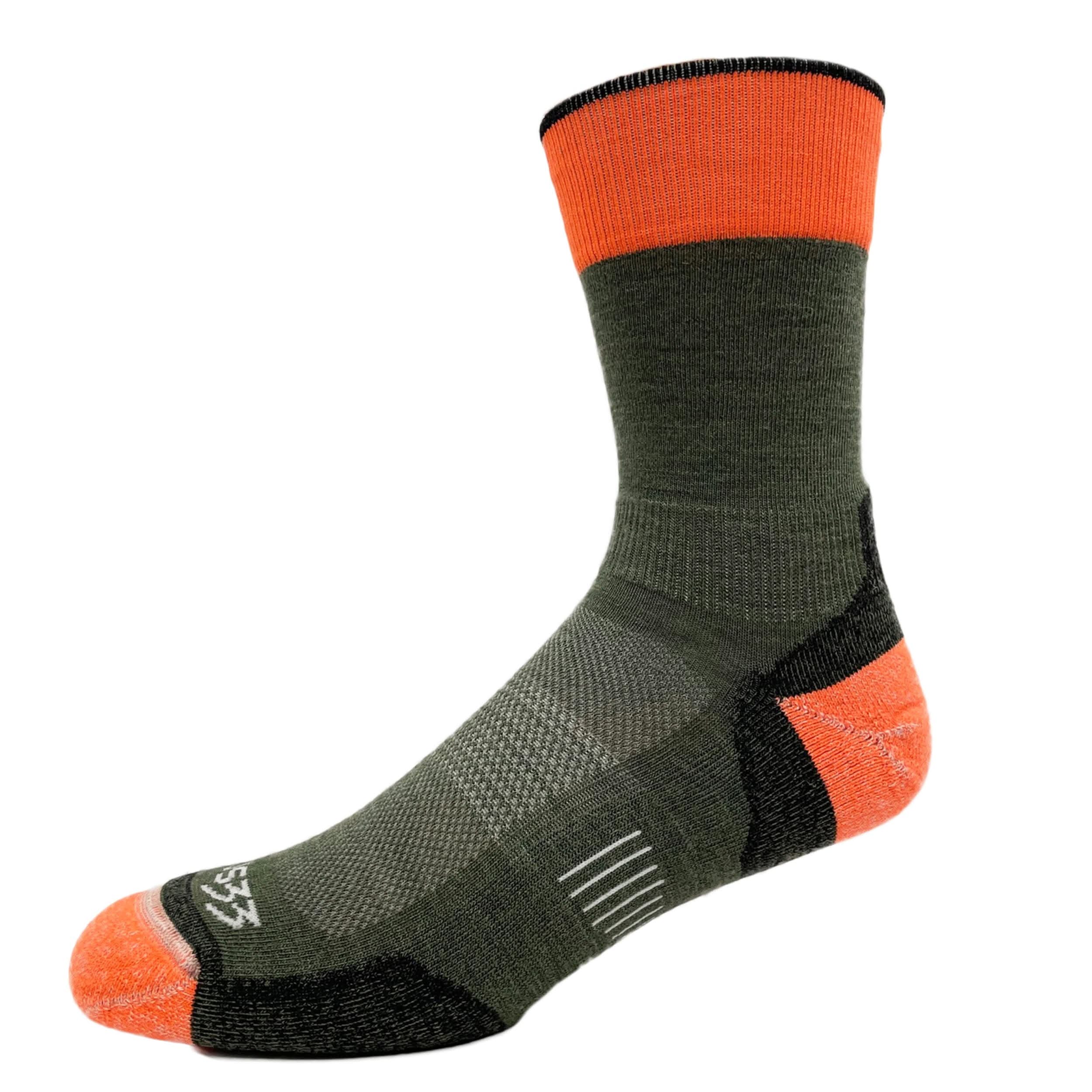 Mountain Heritage Microweight Crew Cushion Wool Performance Socks