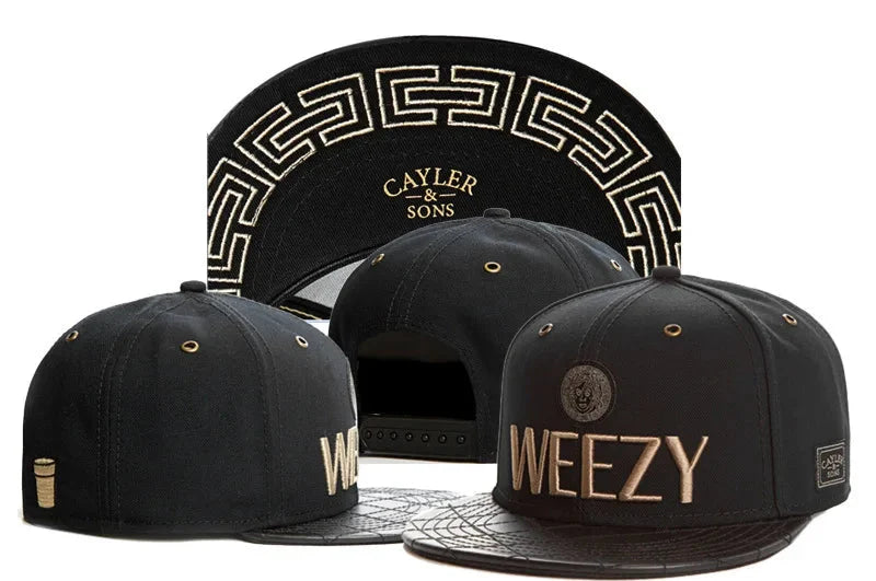 Skull Hand Snapback Hat – Flat Bill Adjustable Baseball Cap