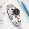 Fashion Women Watches Small Arabic Dial Steel Band Ladies Quartz Watch