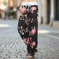Women's Wide Leg Yoga Pants Floral and Camo Lounge Pajama Bottoms - Image 7