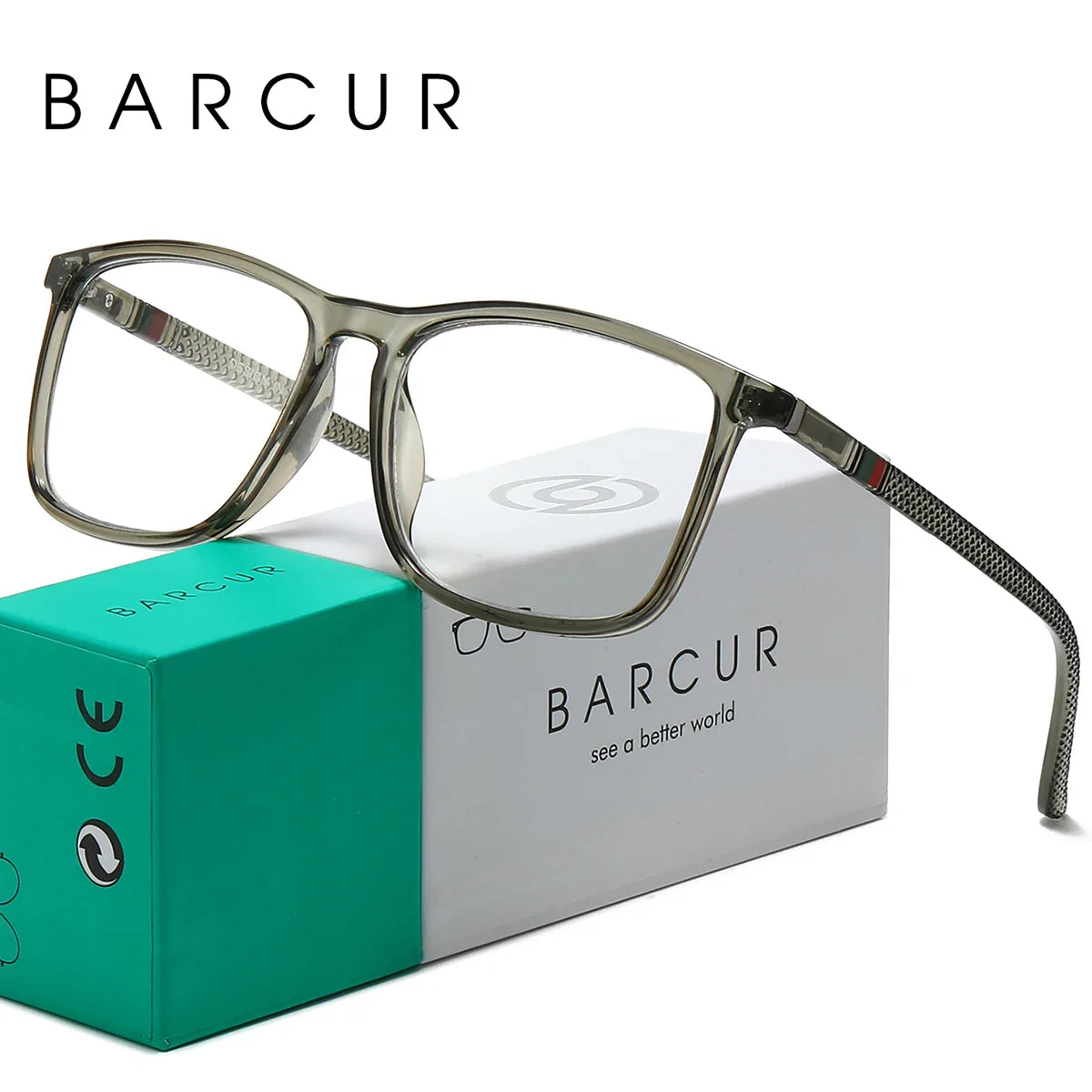 Unisex Rectangle Reading Glasses - Lightweight Classic Eyewear
