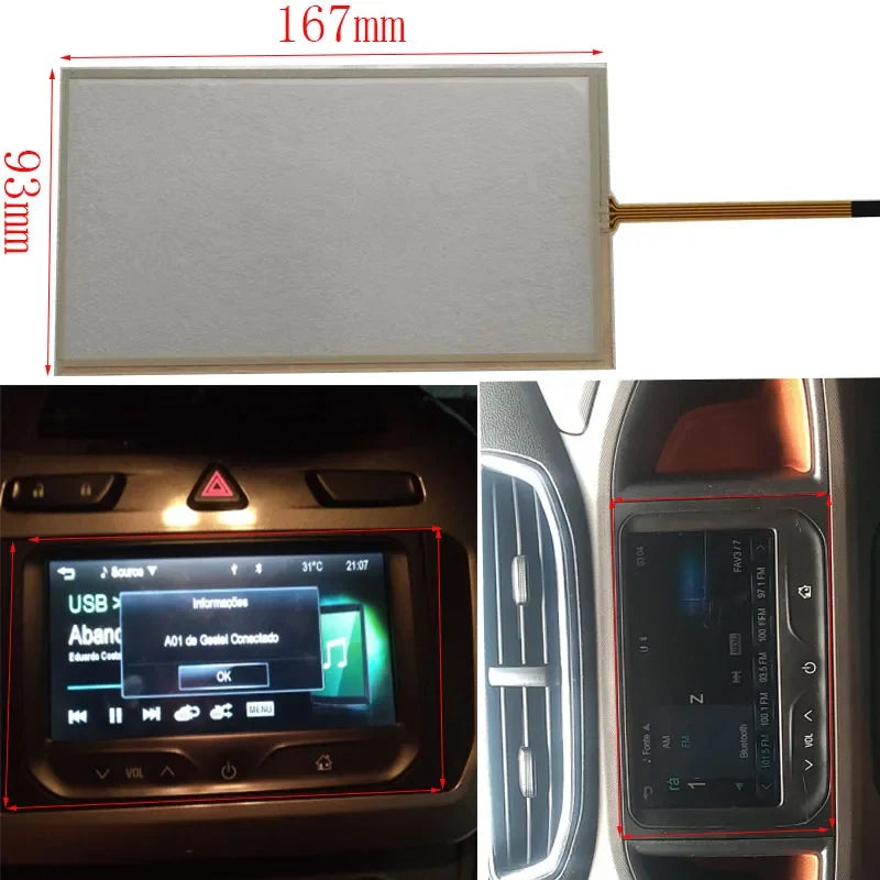 Replacement Touch Screen Display for Chevrolet GMC 2012–2016 Models