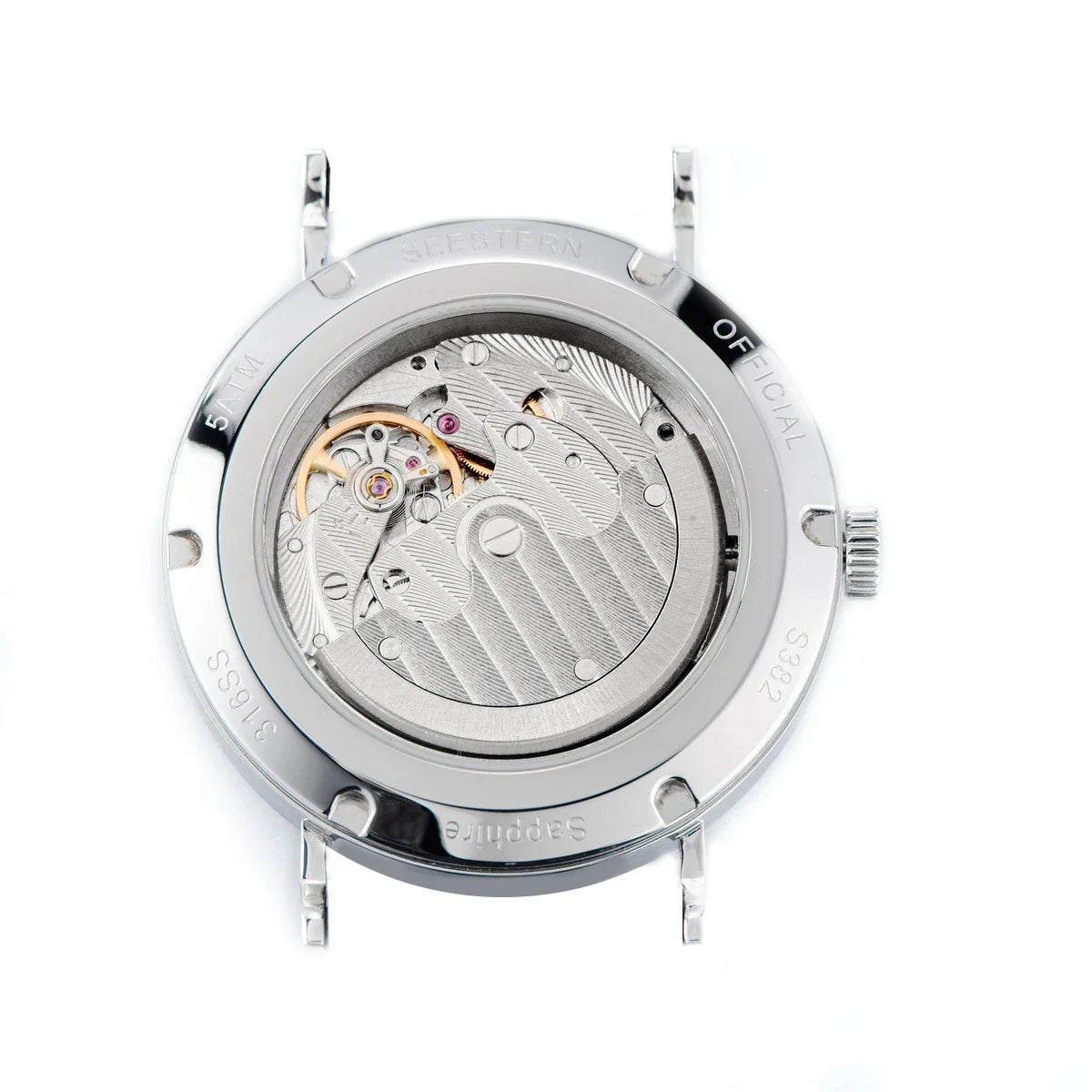 Men's Ultra-Thin Automatic Dress Watch – Stainless Steel Business Watch