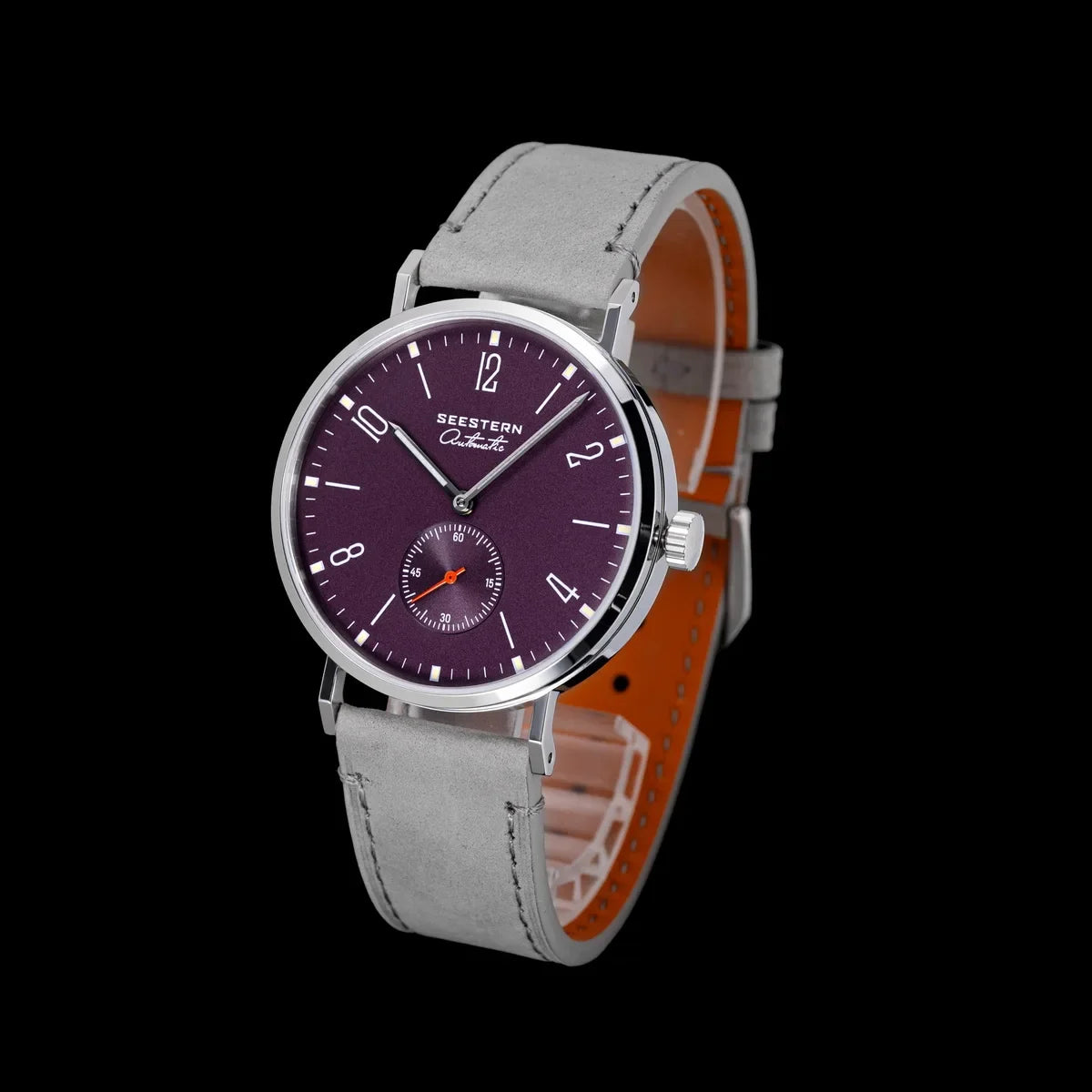 Men's Ultra-Thin Automatic Dress Watch – Stainless Steel Business Watch