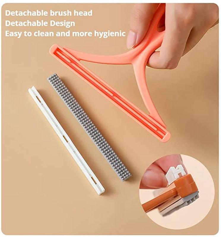Double Sided Pet Hair & Lint Remover Tool – Minimalist Fabric Shaver