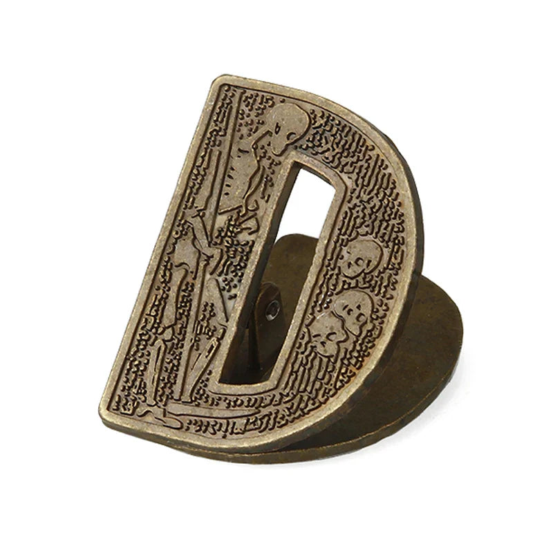 English Alphabet Binder Clips Bill Binder Clip Foldback Notes Letter File Paper Clip Binding Securing Clip for Office School