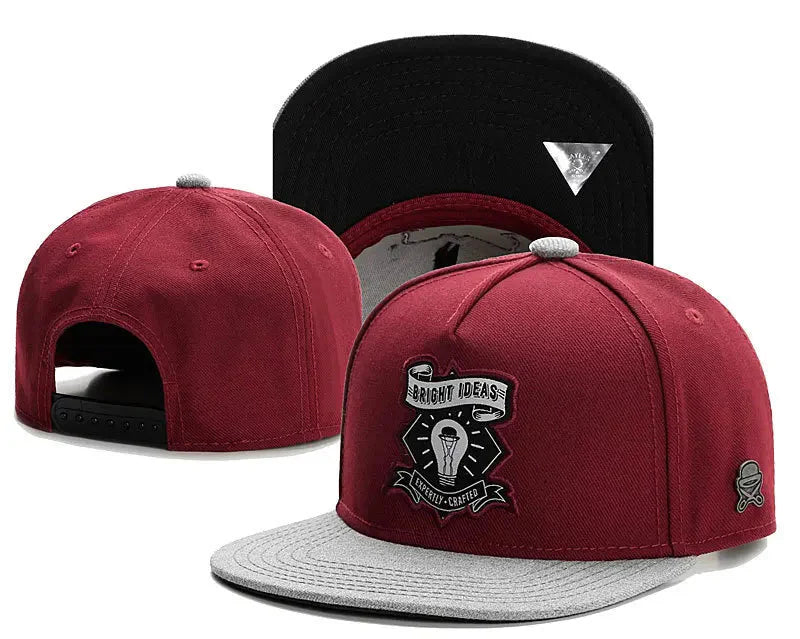 Skull Hand Snapback Hat – Flat Bill Adjustable Baseball Cap
