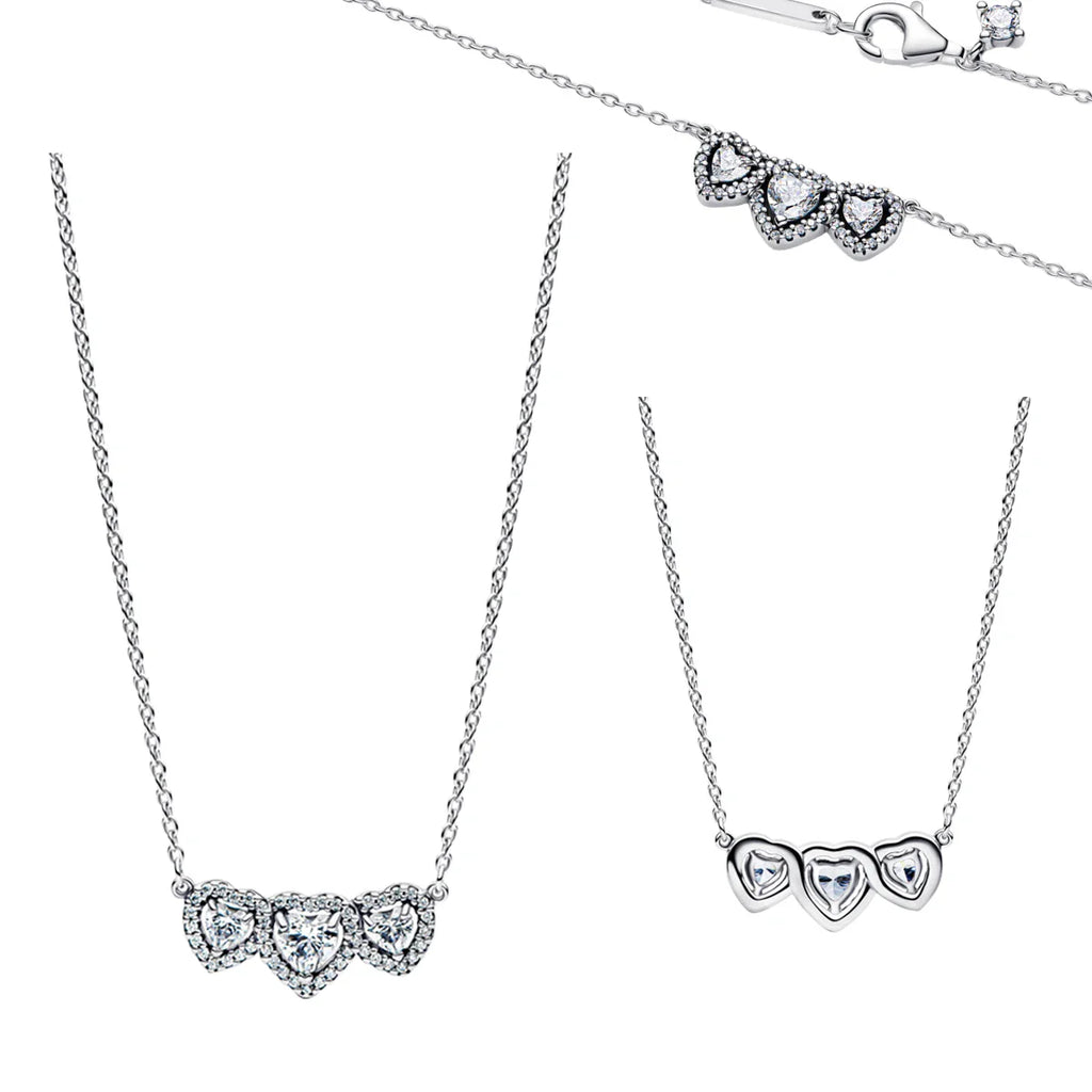 Original 925 Sterling Silver Charms Pendant Blue Bow Suit Bead for Wome Rings Earrings Necklace DIY Bracelet Fine Jewellery Gift