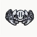 VIKAMA American Carpet Halloween Decoration Creative Skull Pattern Carpet Soft Unique Living Room Bedroom Door Mat Home Decorati