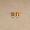 2PC Labret Tragus Stud Earrings 16G Surgical Stainless Steel CZ Crystal  Monroe Helix Cartialge Conch Medusa Lip Body Piercing