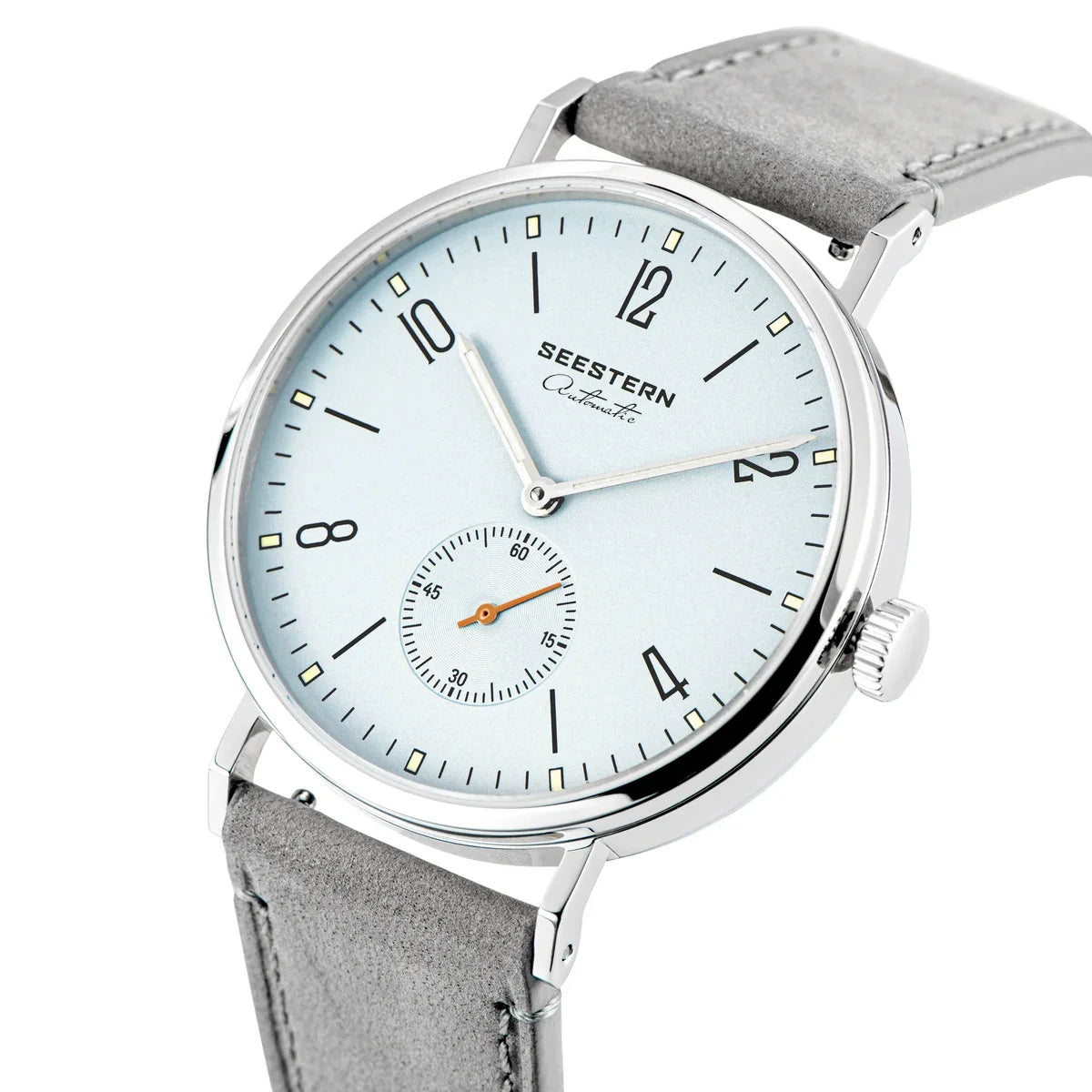 Men's Ultra-Thin Automatic Dress Watch – Stainless Steel Business Watch