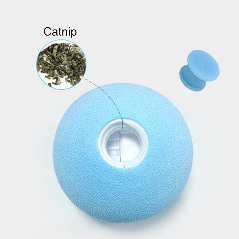 Smart Interactive Cat Toy Gravity Ball with Realistic Animal Sounds