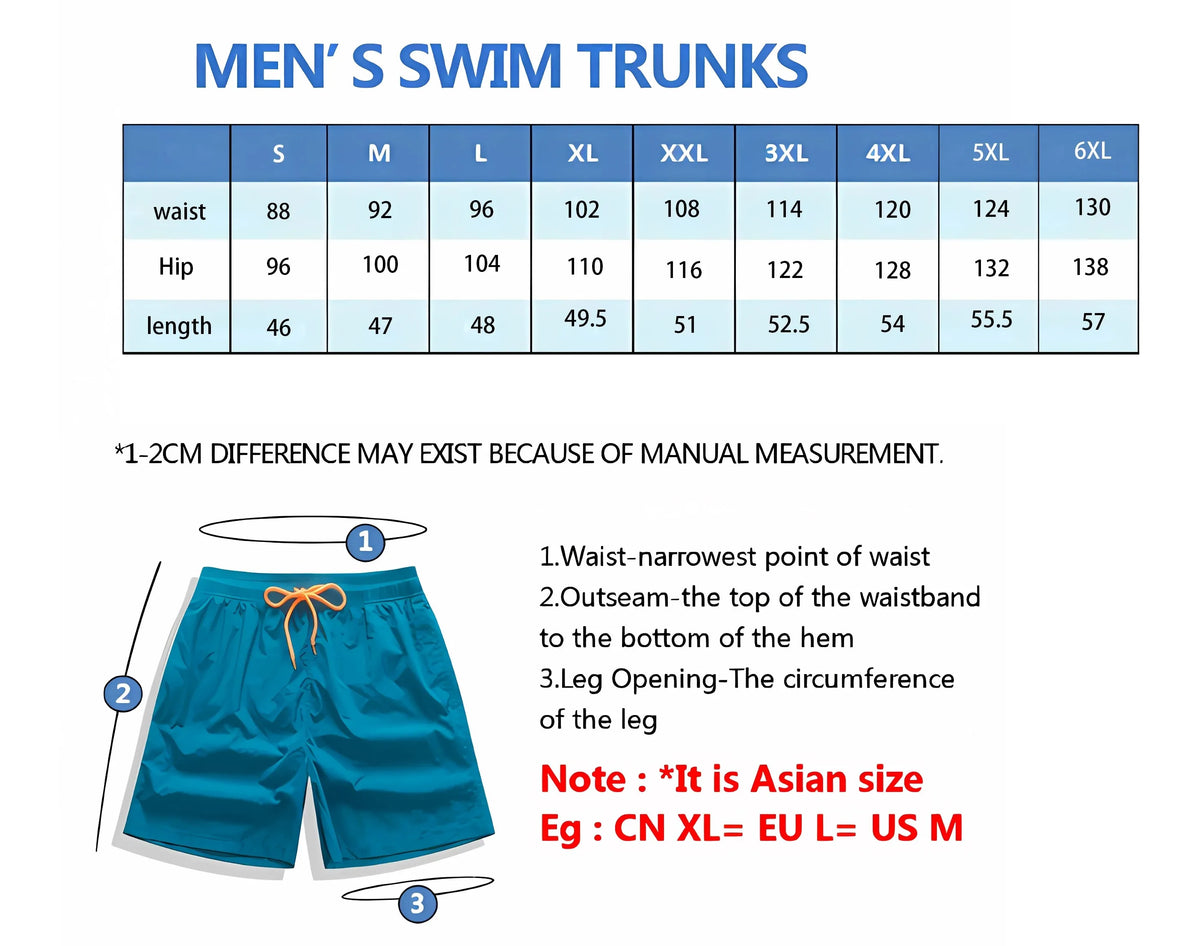 Men's 3D Art Print Quick Dry Summer Shorts