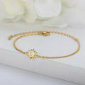 Stainless Steel Heart Bracelets For Women Gold Color Geometric Heart Bracelet Fashion Wedding Waterproof Jewelry Gift