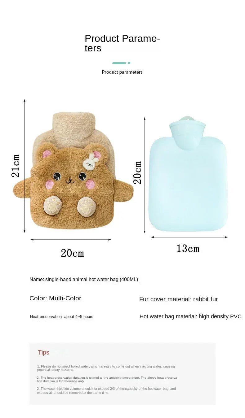 Snugglebud Kawaii Hot Water Bottle - 500ml