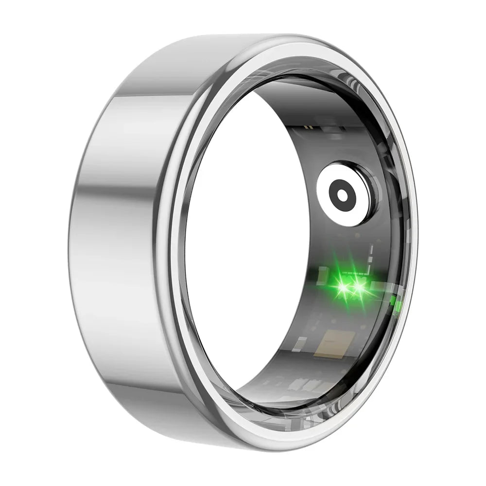 COLMI R02 Smart Ring Titanium Steel Health Tracker