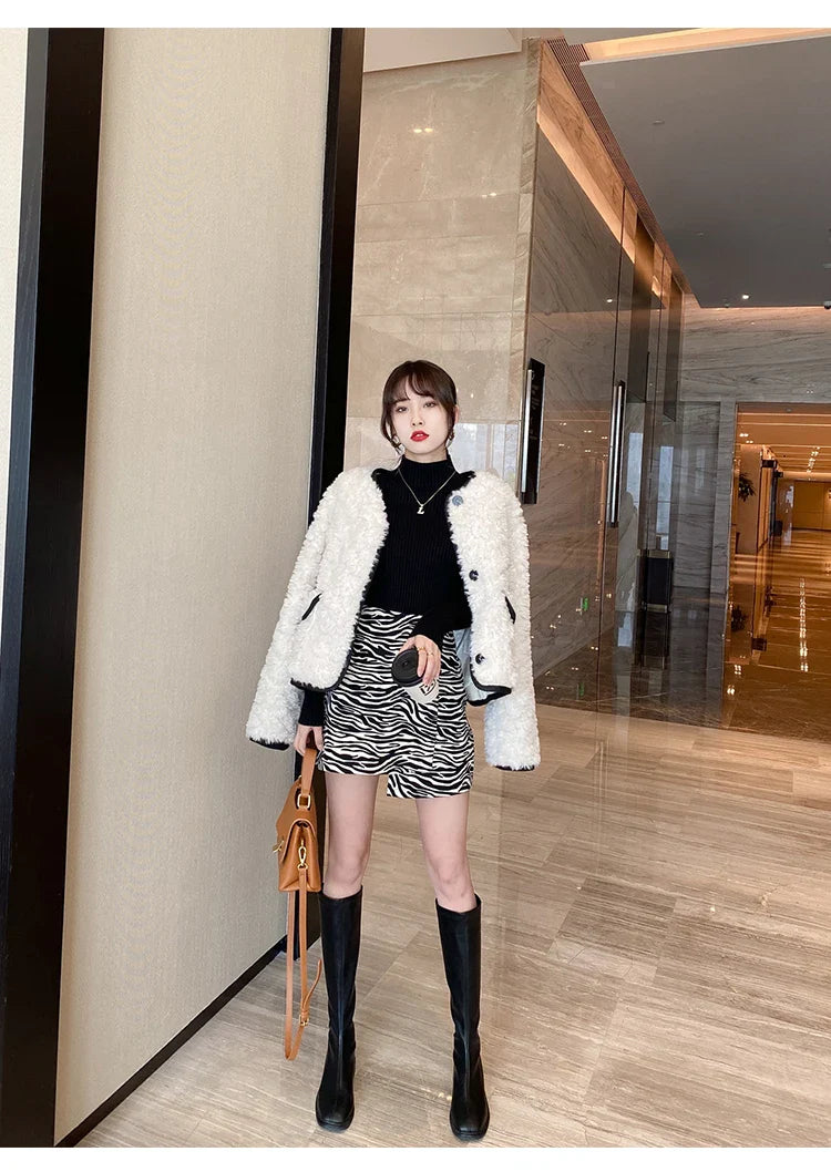 Women Mock Neck Ribbed Knit Pullover Long Sleeve Slim Fit Sweater - Image 21