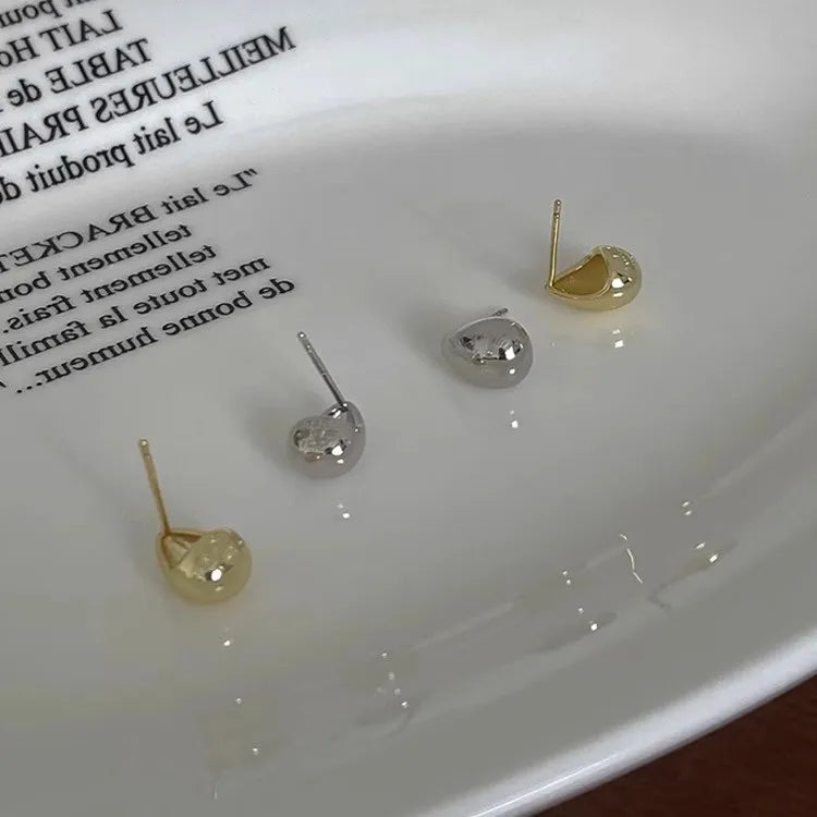 925 Sterling Silver Water Drop Earring for Women Gift Minimalism Versatile Office Trend Jewelry Dropshipping