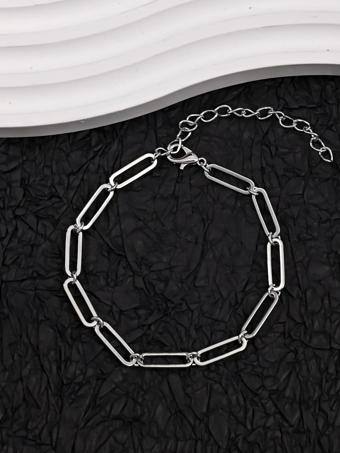 10pcs Stainless Steel Cuban Chain Bracelet for Men Women Figaro Vintage Metal Viking Kpop Pulseras Emo Cute Luxury Jewelry Gift